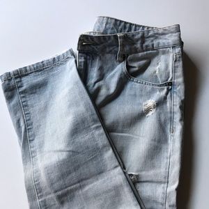 Women's Life In Progress ripped boyfriend jeans